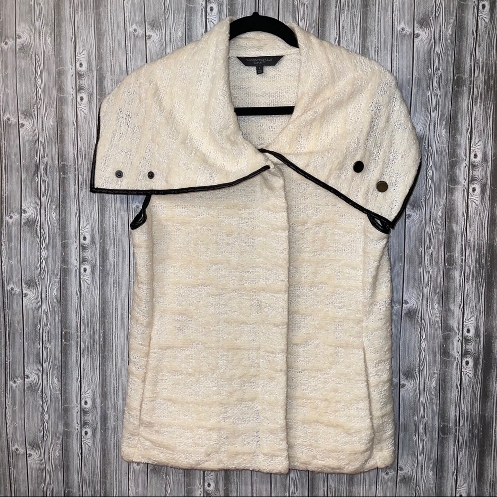 Waverly Gray - Size Large - Cream - Vest| Fall Jacket | Winter Jacket